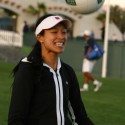 Image for Playing Soccer (volleyball) with Anne Keothavong