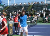 Andy Murray in his match with Robredo Andy Murray