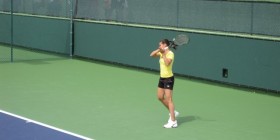 Flavia Panetta...the one who threw her towel (used) at me after a match