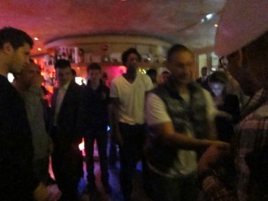 Gael Monfils dancing at Kong in Paris
